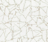 Glaze Natural Gold Luxury Geometric Wallpaper