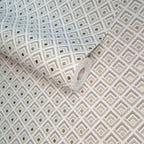 Gio Grey Luxury Geometric Wallpaper