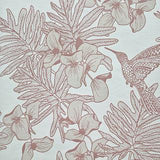 Hummingbird Beach Pink Luxury Bird Wallpaper