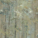 Glade Moss Green Luxury Tree Wallpaper