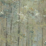 Glade Moss Green Luxury Tree Wallpaper