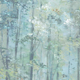 Glade Seafoam Green Luxury Tree Wallpaper