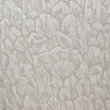 Tranquil Pearl Cream Luxury Feather Wallpaper