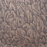 Tranquil Beach Copper Luxury Feather Wallpaper