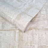 Patina Pearl Neutral Luxury Textured Wallpaper