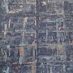 Patina Lagoon Blue Luxury Textured Wallpaper