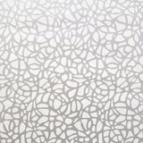 Pebble Mist Silver Luxury Patterned Wallpaper