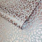 Pebble Beach Rose Gold Luxury Patterned Wallpaper