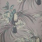 Le Toucan Rose Pink Luxury Bird Wallpaper