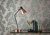 Rosetta Neo Mint Green Luxury Leaf Wallpaper