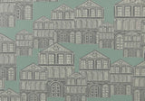 Maison Neo Mint Green Luxury Patterned Wallpaper