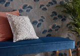 Clarice Soft Blue Luxury Art Deco Wallpaper