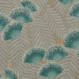 Clarice Emerald Green Luxury Art Deco Wallpaper