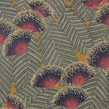 Clarice Jet Black Luxury Art Deco Wallpaper