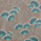 Clarice Cantaloupe Green Luxury Art Deco Wallpaper