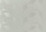 Astoria Ivory Cream Luxury Flock Wallpaper