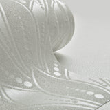 Astoria Pearl Cream Luxury Bead Wallpaper