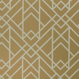 Metro Mustard Yellow Luxury Geometric Wallpaper