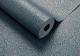 Emile Midnight Blue Luxury Crackle Wallpaper