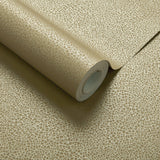 Emile Mustard Yellow Luxury Crackle Wallpaper
