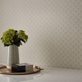 Elodie Ivory Cream Luxury Art Deco Wallpaper