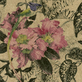 Hedgerow Bracken Gold Luxury Feature Wallpaper