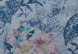 Hedgerow Blue Dusk Luxury Feature Wallpaper