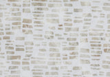 Fusion Pearl Cream Luxury Geometric Wallpaper
