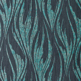 Ripple Mineral Green and Black Luxury Feature Wallpaper