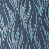 Ripple Blue Dusk Luxury Feature Wallpaper
