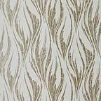 Ripple Shimmer Gold and Cream Luxury Feature Wallpaper