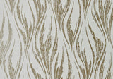 Ripple Shimmer Gold and Cream Luxury Feature Wallpaper