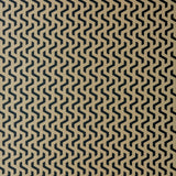 Rattan Bracken Gold and Black Luxury Geometric Wallpaper