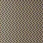 Rattan Bracken Gold and Black Luxury Geometric Wallpaper