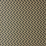 Rattan Bracken Gold and Black Luxury Geometric Wallpaper