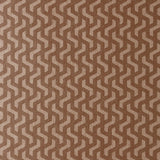 Rattan Burnt Orange Luxury Geometric Wallpaper