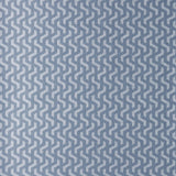 Rattan Blue Dusk Silver Luxury Geometric Wallpaper