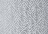Willow Silver Luxury Geometric Wallpaper