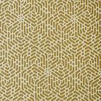 Willow Honey Yellow Luxury Geometric Wallpaper