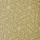 Willow Honey Yellow Luxury Geometric Wallpaper