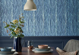 Bramble Blue Dusk Luxury Bead Wallpaper