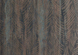Bramble Caramel Brown Luxury Leaf Wallpaper