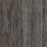 Bramble Caramel Brown Luxury Leaf Wallpaper