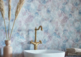 Quartz Blue Dusk Luxury Marble Wallpaper
