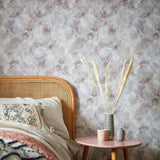 Quartz Chamomile Pink Luxury Marble Wallpaper