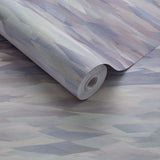 Prism Heather Lilac Luxury Geometric Wallpaper