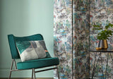 Pavilion Fern Green Luxury Toile Wallpaper