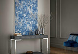 Ornamenta Indigo Blue Luxury Damask Wallpaper