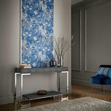 Ornamenta Indigo Blue Luxury Damask Wallpaper