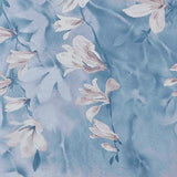 Trailing Magnolia Chambray Blue Luxury Floral Wall Mural